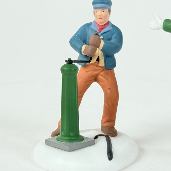 Department 56 Train Station Figures Vintage Collectible Railroad Workers - Picture 3 of 10